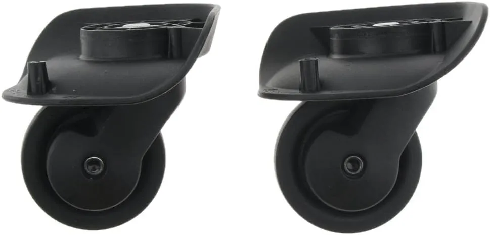 1 Pair of Spare Wheels for Saddlebags, Swivel Casters Bag