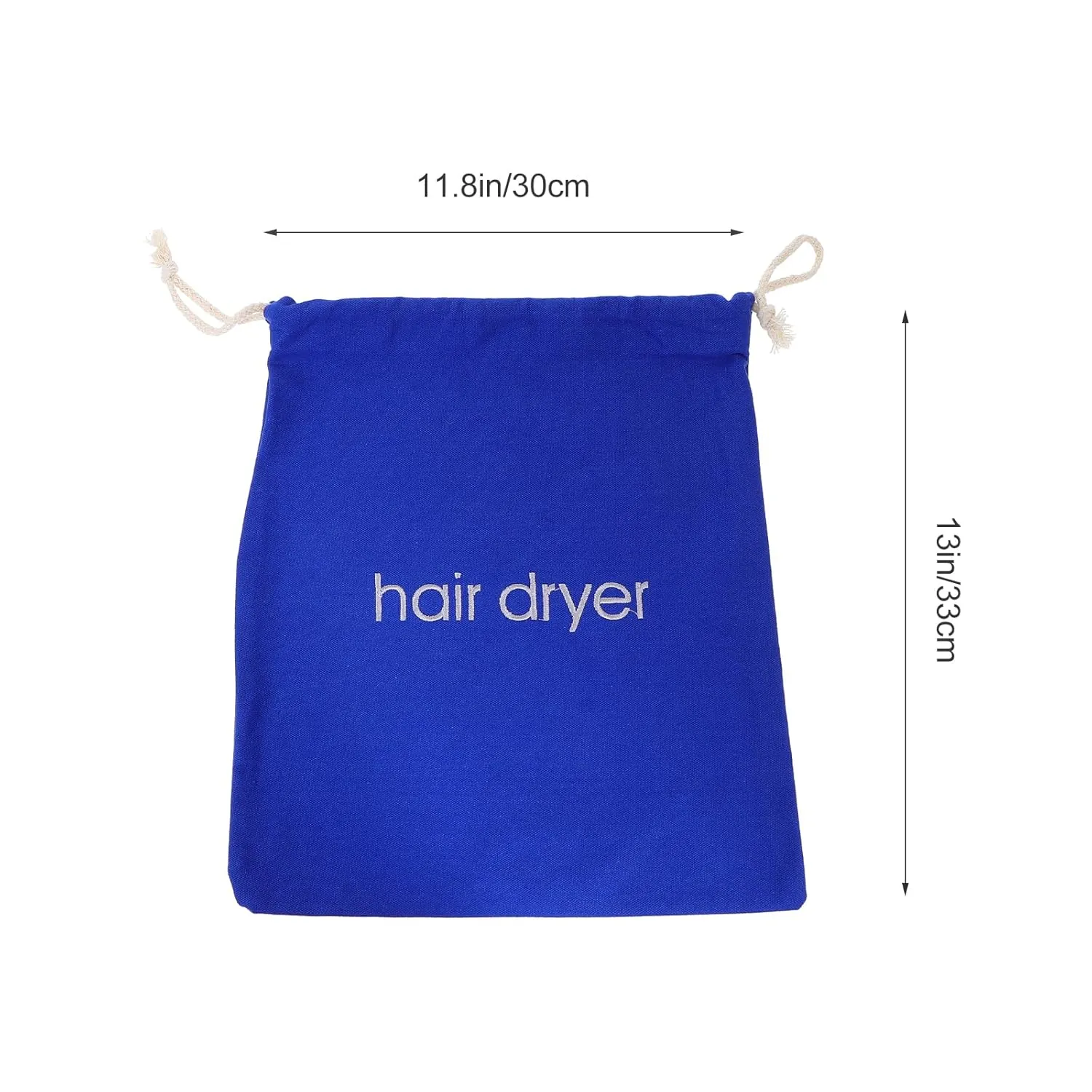 1pc Hair Dryer Storage Bag Black Travel Bag Travel Toiletries Containers Cotton Makeup Bag Travel Toiletry Bag Cosmetic Bag Hair Dryer Bag Drawstring Black Hair Dryer Pouch Blue