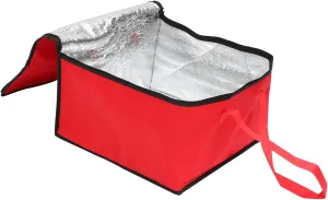 1Pc Insulated Food Transport Tote Carrier Portable Lunch Storage Pouch Insulation Tote for Hot Cold Meals