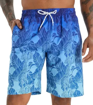 APTRO Men's Swim Trunks 9" Quick Dry Swimsuits Beach Bathing Suits Swim Board Shorts Mesh Liner