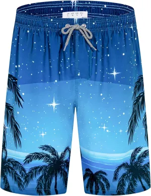 APTRO Men's Swim Trunks 9" Quick Dry Swimsuits Beach Bathing Suits Swim Board Shorts Mesh Liner