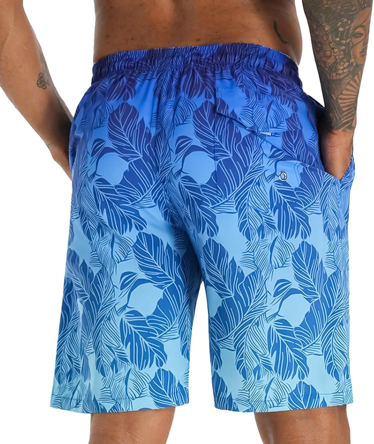 APTRO Men's Swim Trunks 9" Quick Dry Swimsuits Beach Bathing Suits Swim Board Shorts Mesh Liner