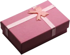 Bags 1Pcs Mix Color Box Jewelry Earring Organizer Storage Box Pendant Paper Package Box Jewelry Ring Storage Box 8.3x5.2x2.6cm - (Color: Pink)