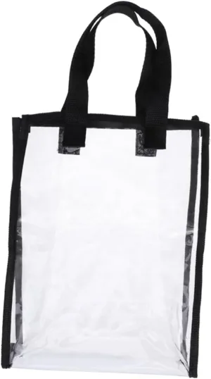 BESPORTBLE Clear Tote Bag for Women Spacious Transparent Handbag Stylish Shoulder Bag for Shopping and Work for