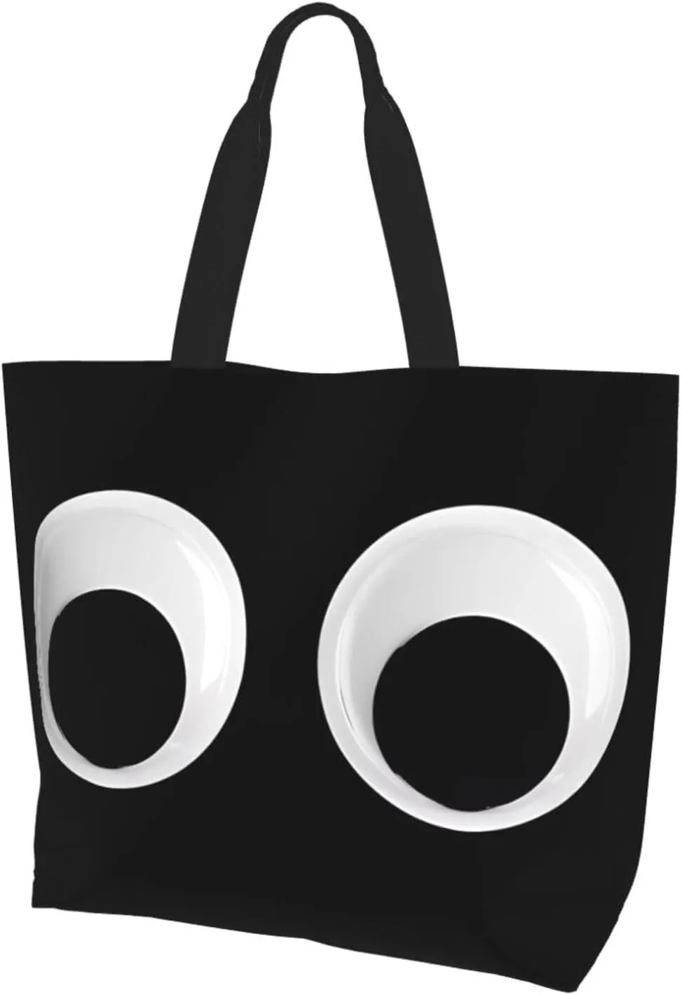 Black and White Great White Shark Women's Tote Bag Large Capacity Single Shoulder Bags Handbag for Shopping Work
