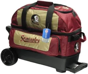 bowlingball.com Florida State Seminoles Double Roller Bowling Bag