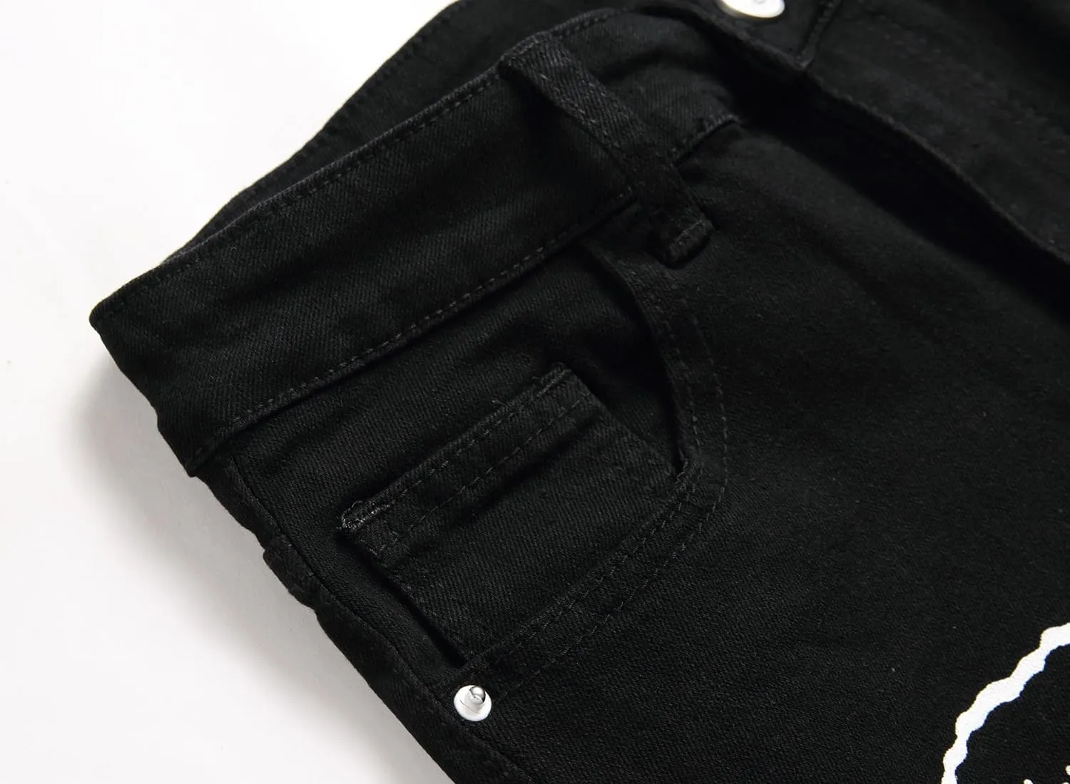 Boy's Skinny Fit Ripped Distressed Stretch Fashion Denim Jeans Pants