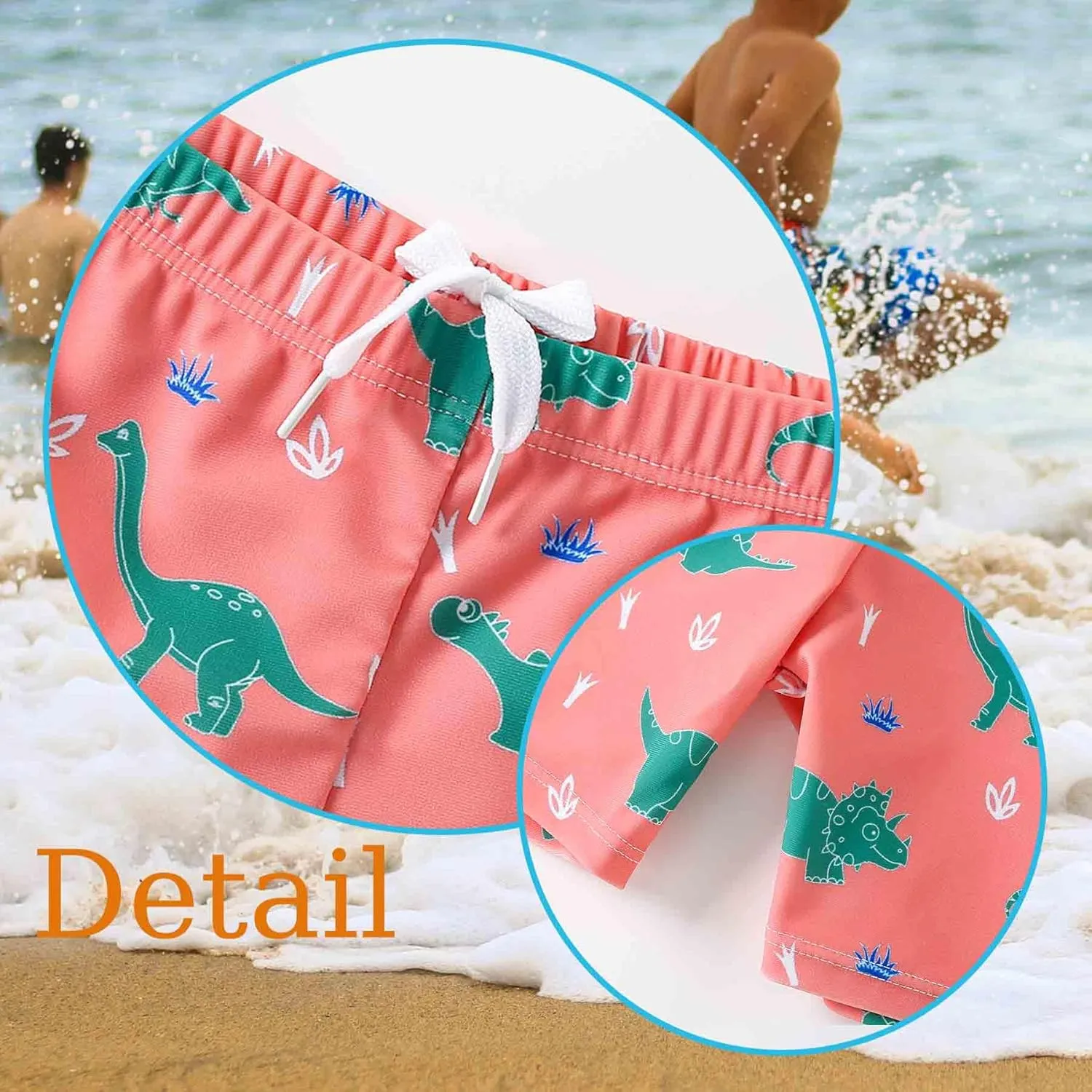 Boys Swim Trunks Quick Dry Board Shorts Swimwear Trunks Hawaii Beach Swimsuit Toddler Bathing Suit Bottom Kid 2-8Years