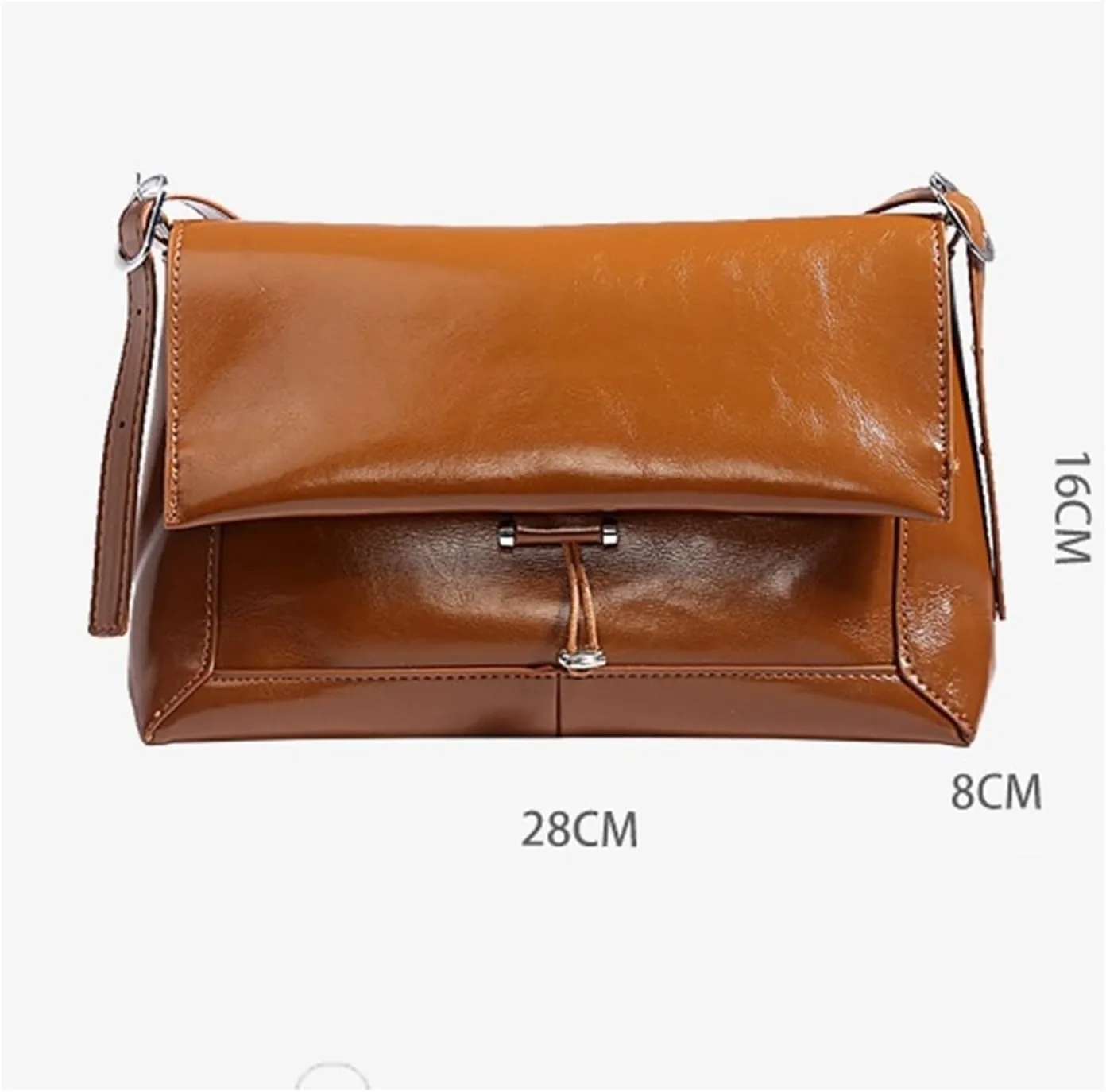 Casual Quality Shoulder Bag For Women Messenger Bag Crossbody Bags For Women Handbags Square Shopper Tote Bag(Coffee)