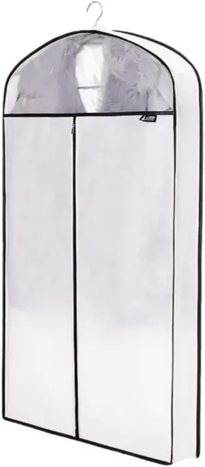 Clothes Cover 5 Pack Garment Bags for Hanging Clothes Dress Bags Waterproof Dress Cover Bag Suit Bags (Color : B, Size : 130 * 60 * 10cm)