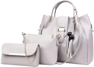 Clutch Saddle Bag Fashion Upgrade 3pcs Set Crossbody Bag Handbags Wallet Tote Bag Shoulder Bag Top Handle Satchel