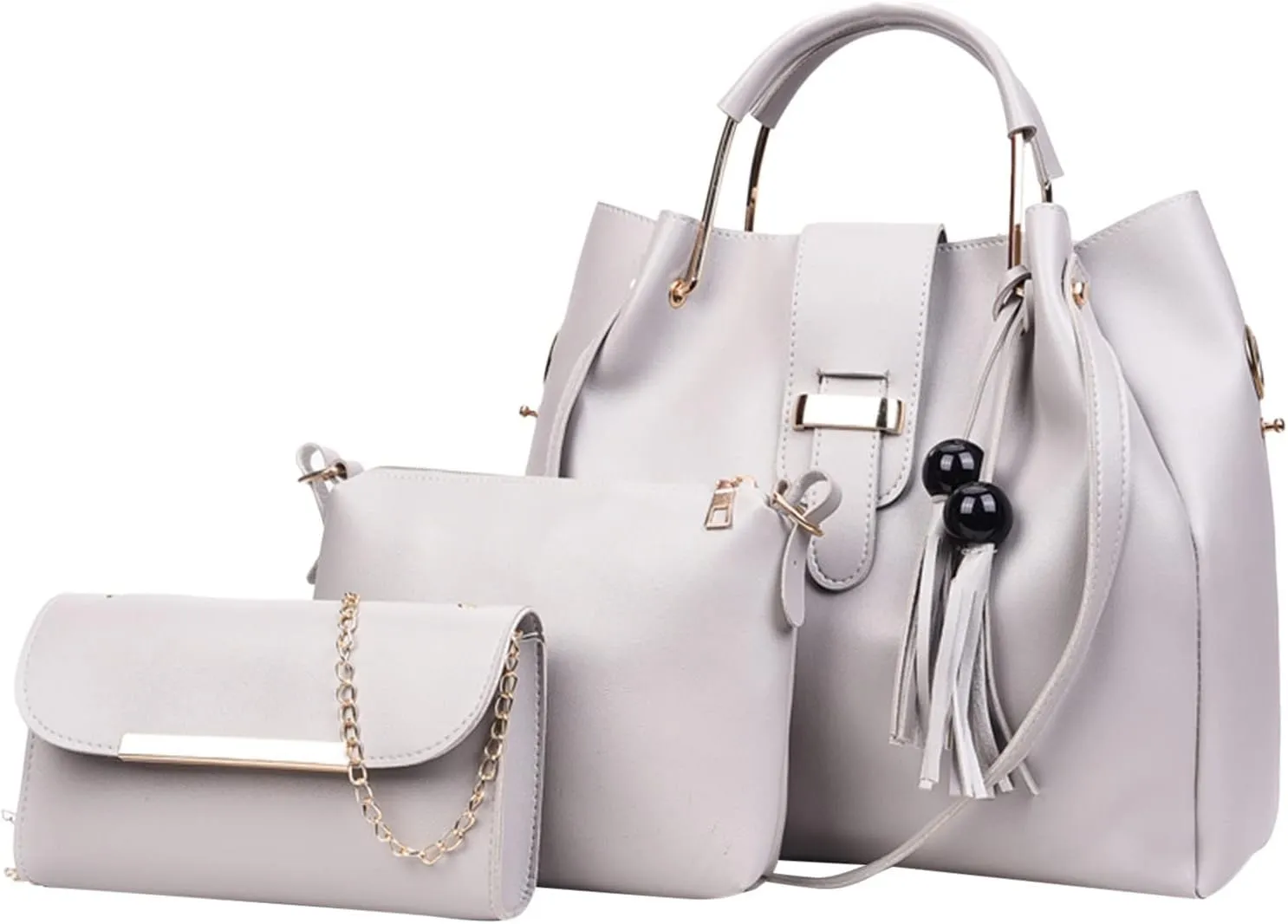 Clutch Saddle Bag Fashion Upgrade 3pcs Set Crossbody Bag Handbags Wallet Tote Bag Shoulder Bag Top Handle Satchel