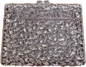 Crystal Jewelry Bag Wedding Party Cocktail Ladies Gift(D)