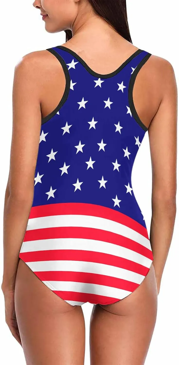 Custom Face Swimsuits for Women, Personalized Photo Tank Top Swimsuits, Customized One Piece Swimwear for Summer Holiday