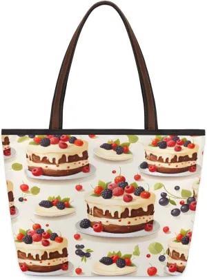 Cute American Football Striped Tote Bag with Zipper 15 Inch Canvas Tote Bag for Women Shoulder Handbag