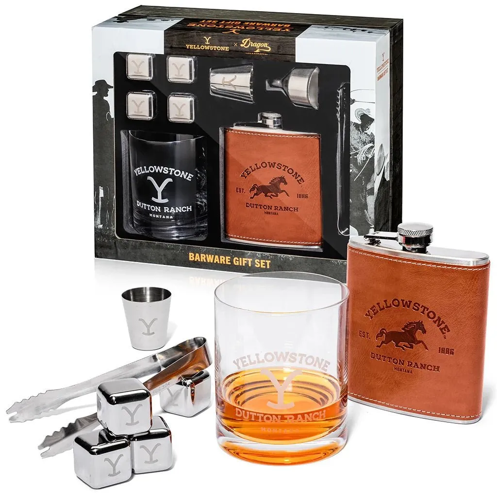 Dragon Glassware® x Yellowstone Barware Gift Set