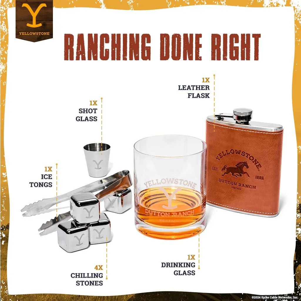 Dragon Glassware® x Yellowstone Barware Gift Set