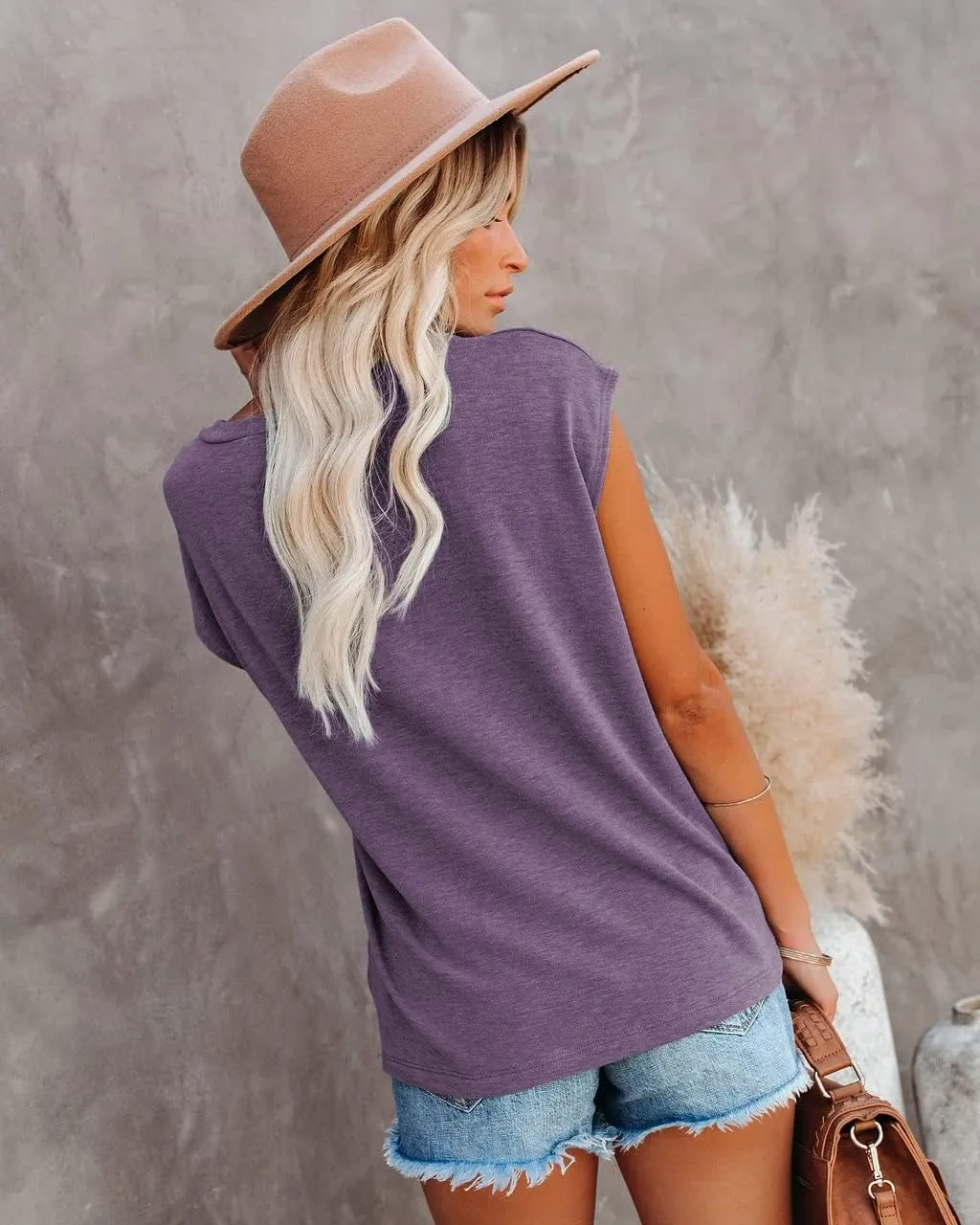 ETCYY NEW Womens Summer Tops Trendy V Neck Tank Tops Tie Dye Sleeveless Cute Printed Loose Fit