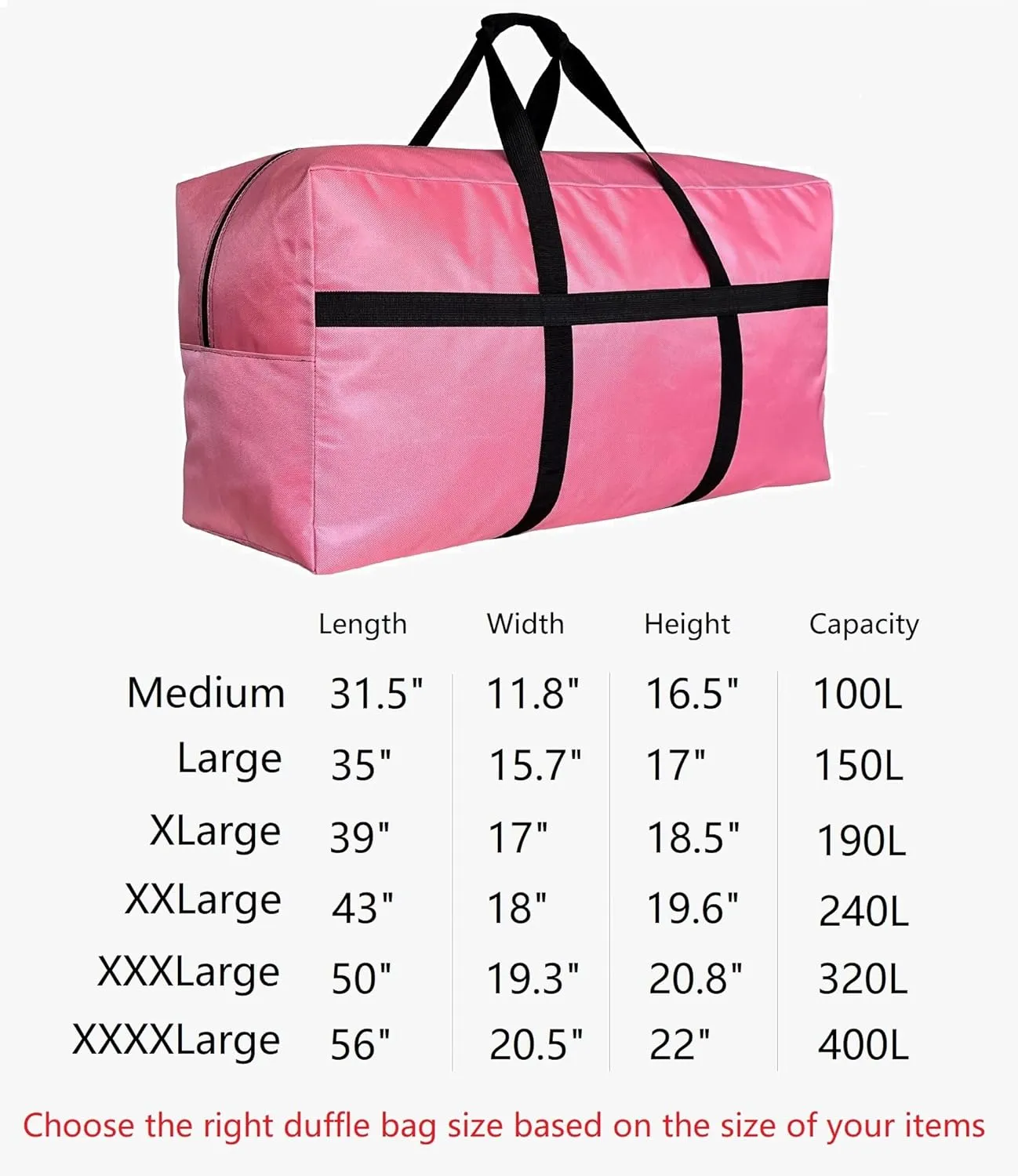 Extra Large Canvas Storage Duffle Bag for Travel, Big Foldable XL Duffle Bag for Traveling