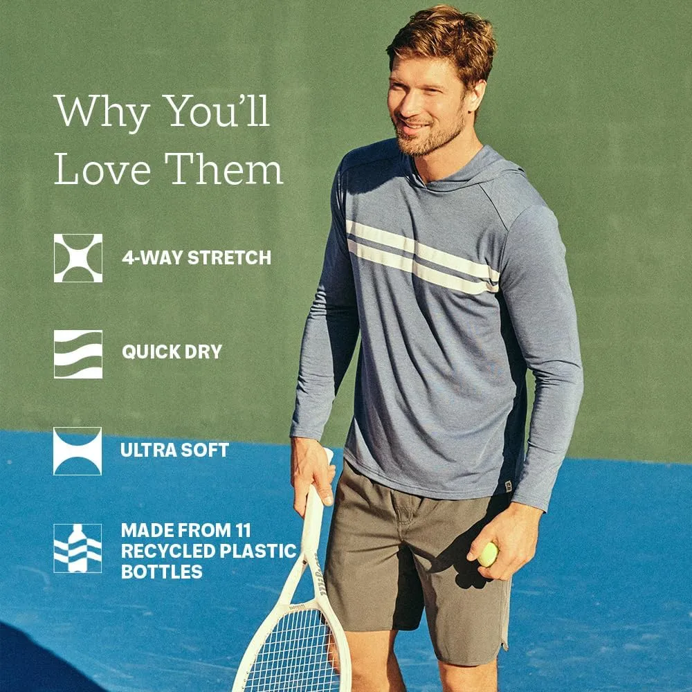 Fair Harbor The Anchor  Mens Swimsuits with BreezeKnit Liner, 8-inch Inseam  Anti- Chafe, Performance Swim Trunks