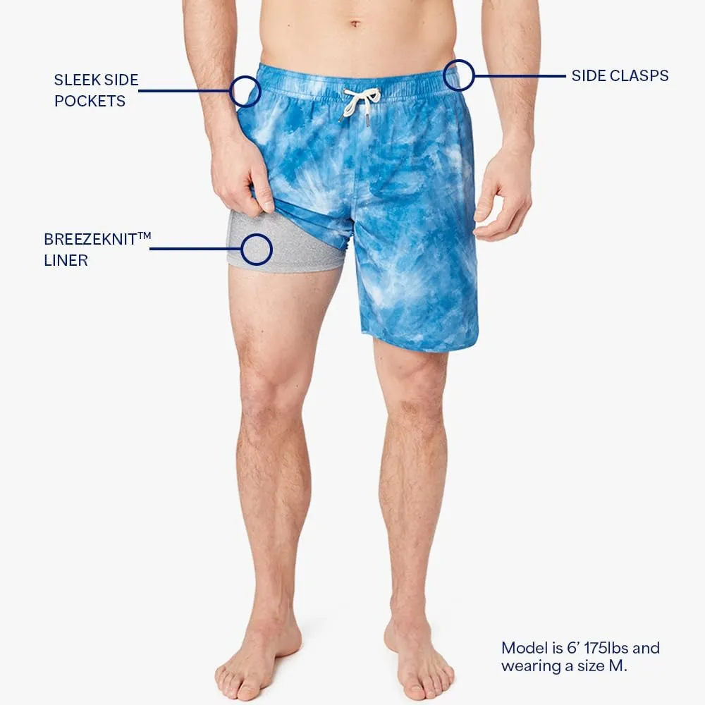 Fair Harbor The Anchor  Mens Swimsuits with BreezeKnit Liner, 8-inch Inseam  Anti- Chafe, Performance Swim Trunks