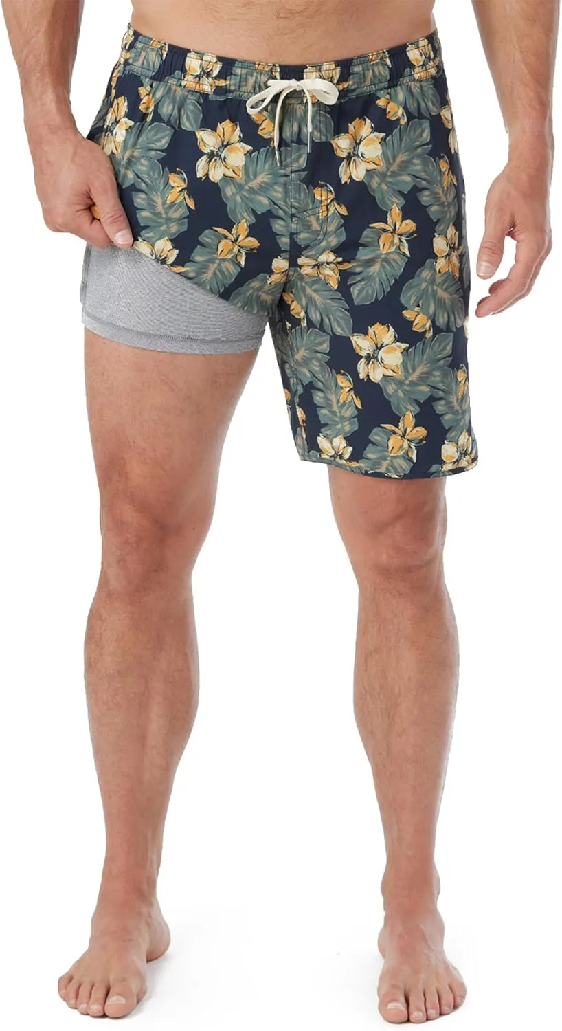 Fair Harbor The Anchor  Mens Swimsuits with BreezeKnit Liner, 8-inch Inseam  Anti- Chafe, Performance Swim Trunks