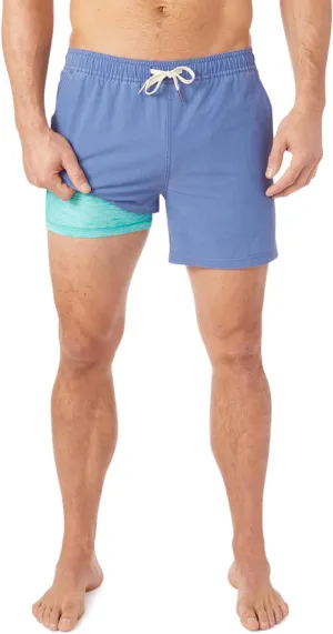 Fair Harbor The Bungalow Trunk  Men's Swim Suits with Liner, 5-inch Inseam  Anti-Chafe, Relaxed-fit Swim Trunks