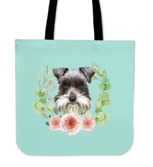 For Cynthia Parsons - Truffle Miniature Schnauzer Tote Bag