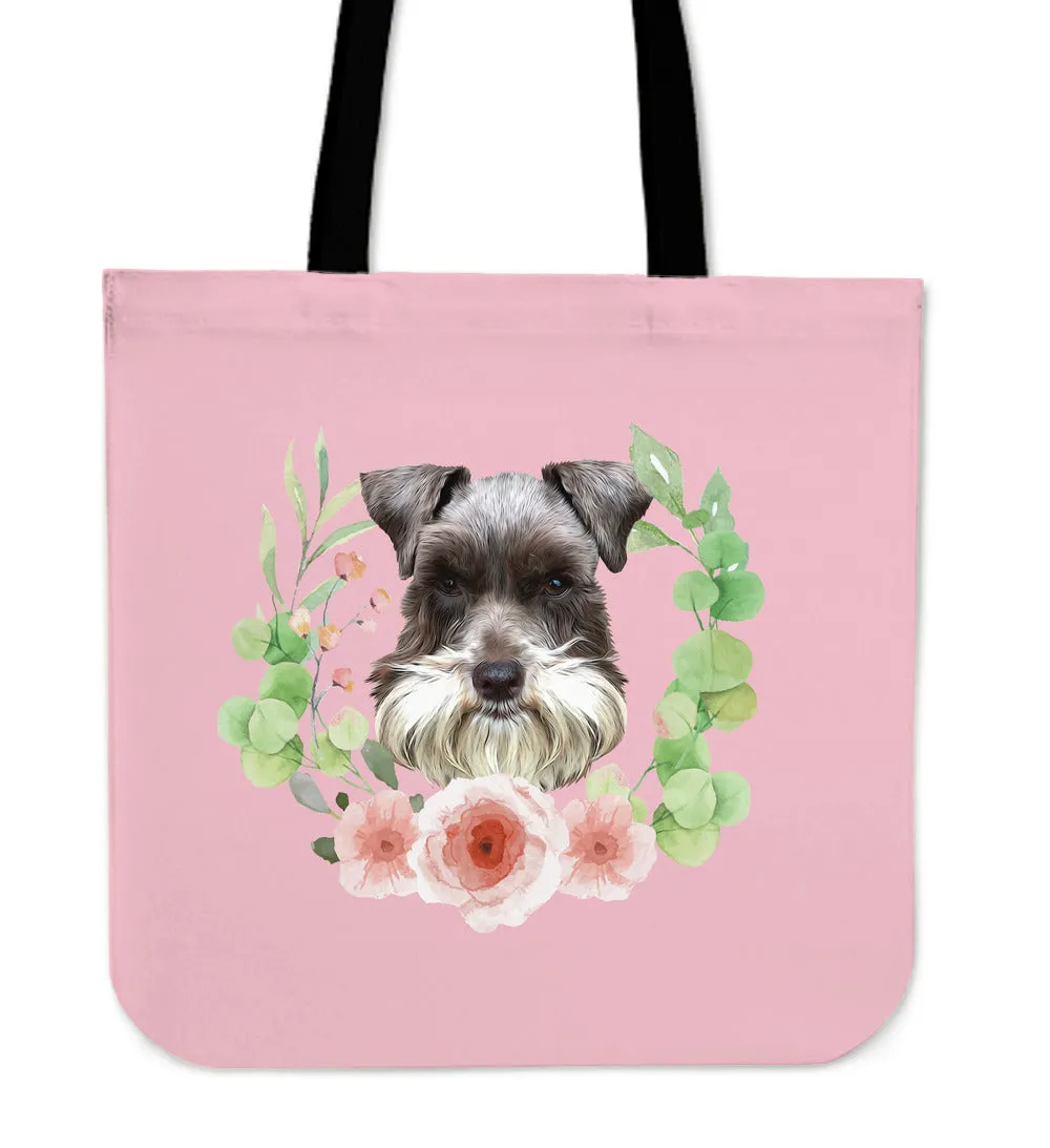 For Cynthia Parsons - Truffle Miniature Schnauzer Tote Bag