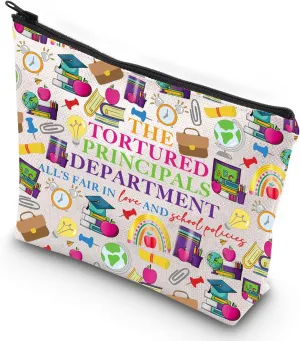 G2TUP Principal Cosmetic Makeup Bag Assistant Principal Thank You Gift Assistant Principal Survival Kit Principals Merchandise (Principal MG)