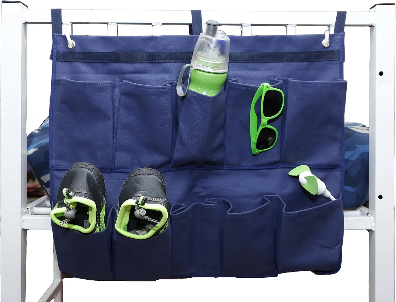 Gilbins End Of Bed Shoe Bag (Navy)