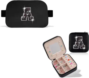 Graduation Gifts for Teens Kids Daughter Sister Her - Fanny Pack Belt Bag & Travel Jewelry Case Small Jewelry Box Cute Stuff
