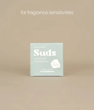 Greenroom | UNSCENTED Suds Shampoo Bar