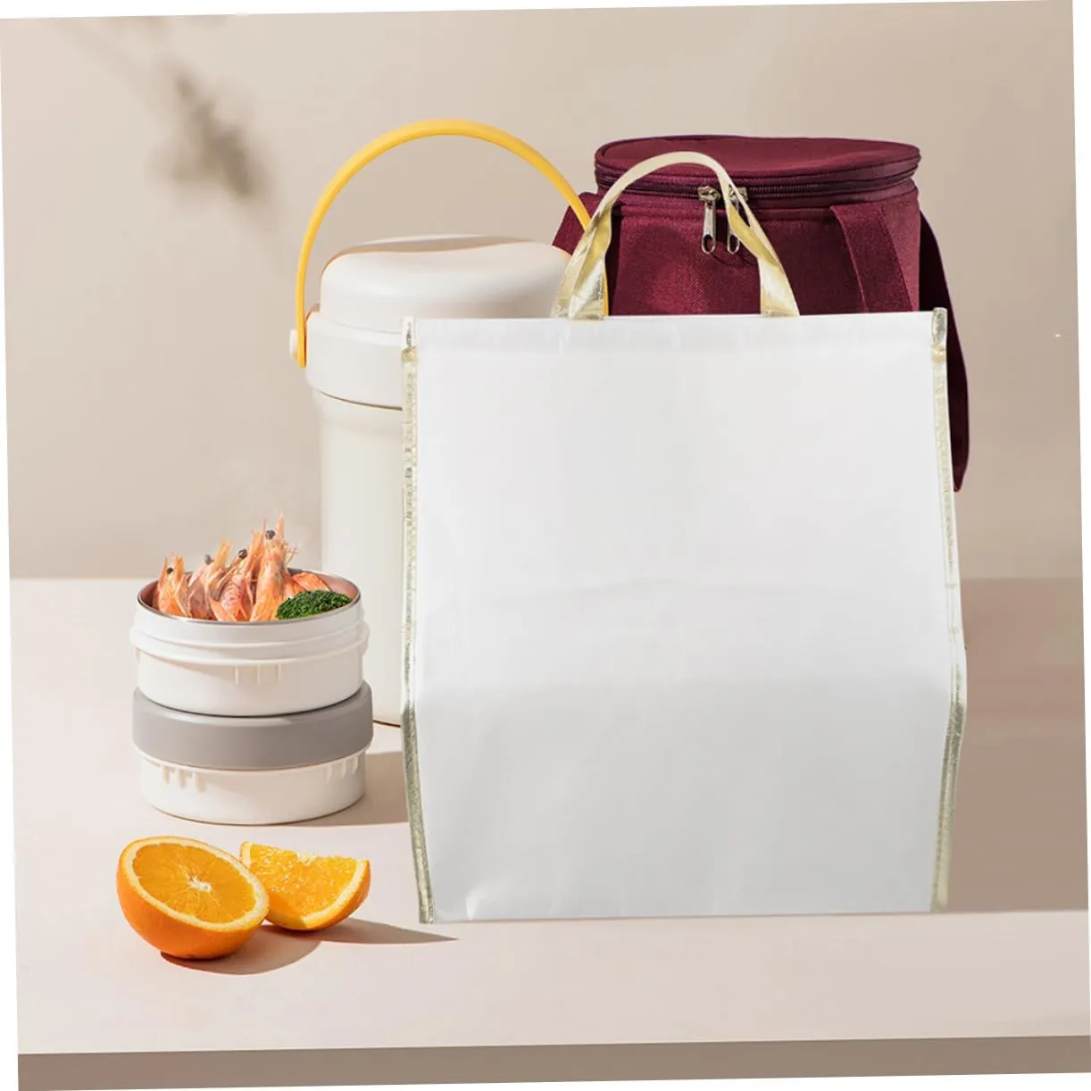 Grocery Bag Carrier Catering Bag for Food Deliveries Cooler Bags Insulated Catering Bags Insulated Food