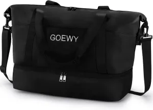 Gym Bag for Women Sport Duffel Bag for Men with Shoes Compartment Travel Duffle Bags with Wet Pocket School Yoga Football Basketball Lightweight Carry on Weekender Bags Key Purse