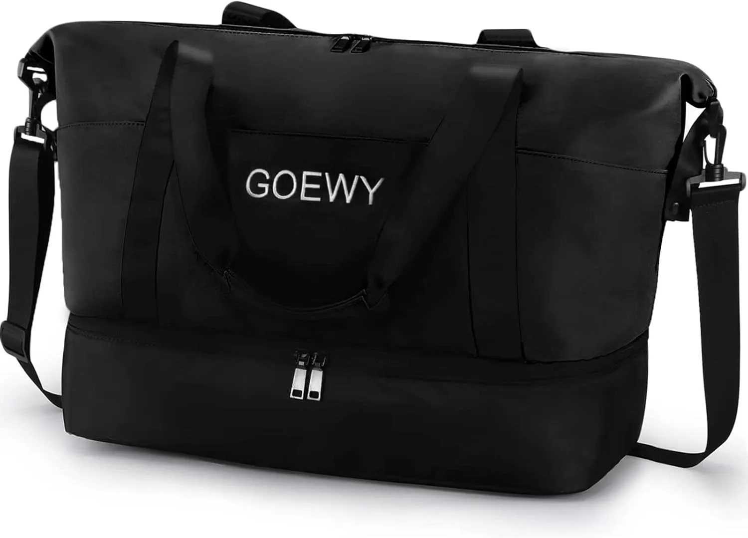 Gym Bag for Women Sport Duffel Bag for Men with Shoes Compartment Travel Duffle Bags with Wet Pocket School Yoga Football Basketball Lightweight Carry on Weekender Bags Key Purse