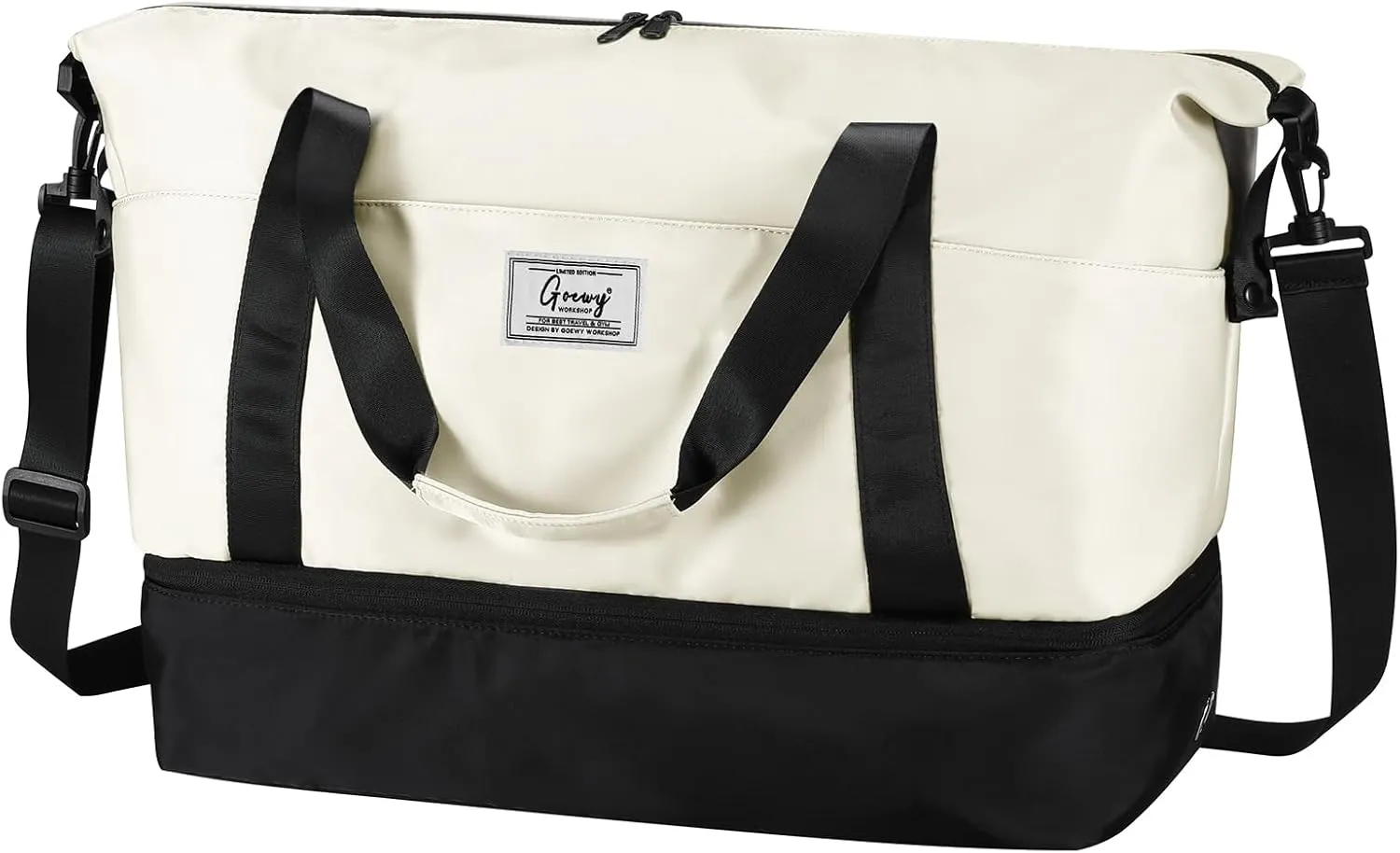 Gym Bag for Women Sport Duffel Bag for Men with Shoes Compartment Travel Duffle Bags with Wet Pocket School Yoga Football Basketball Lightweight Carry on Weekender Bags Key Purse