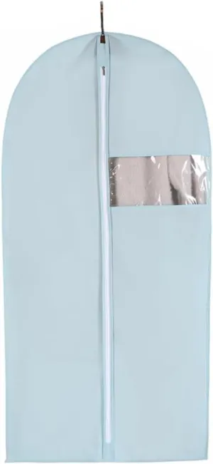 Habrur Clothes Cover Foldable 3 Pack Suit Bags Travel Garment Bags With Clear Window For Hanging Clothes Suit Bags (Color : D, Size : 60 * 80cm)