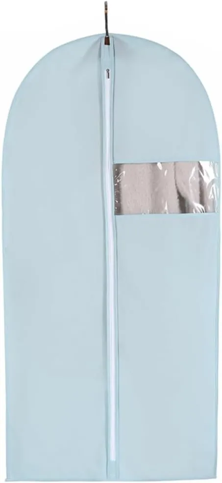 Habrur Clothes Cover Foldable 3 Pack Suit Bags Travel Garment Bags With Clear Window For Hanging Clothes Suit Bags (Color : D, Size : 60 * 80cm)