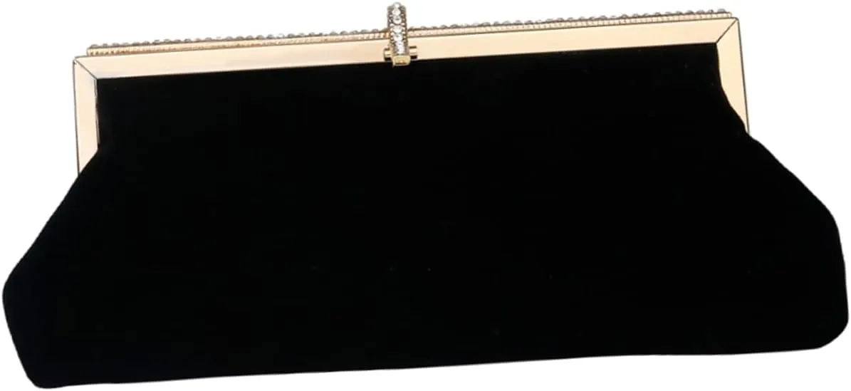 Handmade Women's Clutch Purse Velvet Bag Jewelry for Formal Events Parties and Balls