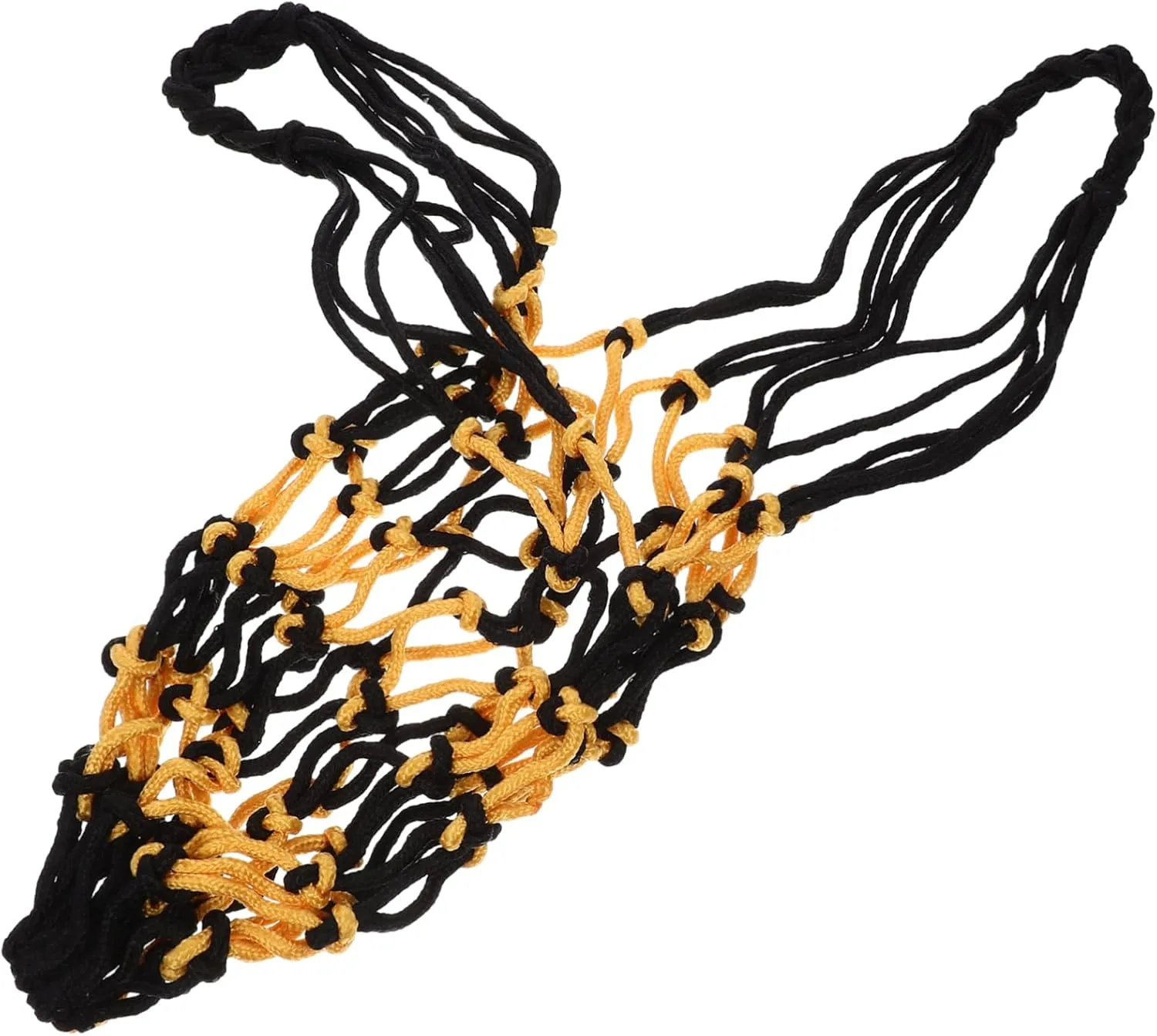 Happyyami Ball Net Bag Basketball Sling Bag Strong Mesh Multi-purpose for Football Basketball Volleyball Gym Training