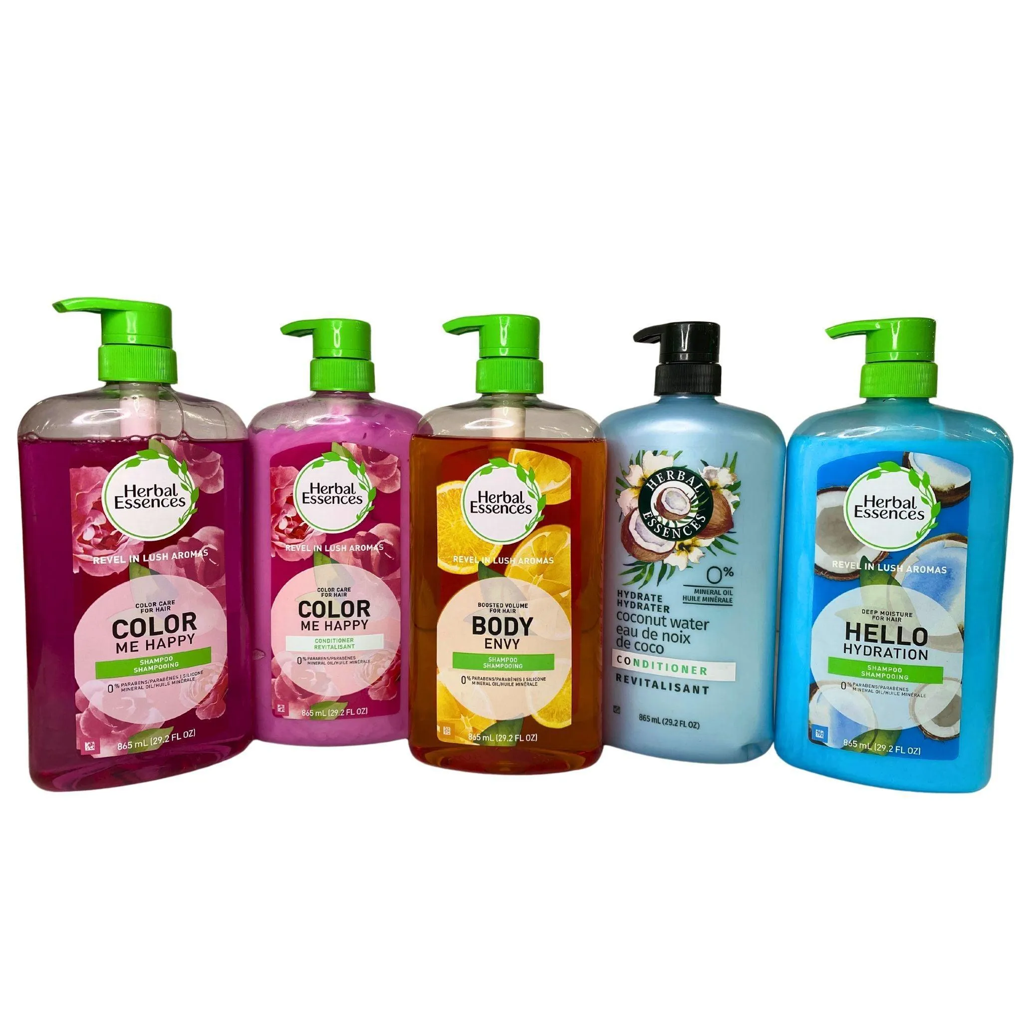 Herbal Essences 29.2OZ Includes Assorted Shampoo & Conditioner Mix (20 Pcs Lot)