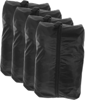 Homoyoyo Portable Packing Bags for Travel 4pcs Garment Storage Bag Set with Organizers