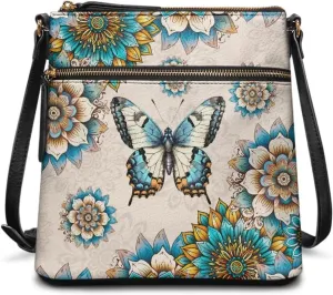 HUGS IDEA Leather Shoulder Handbags Crossbody Purse Large Size Sling Bags Tote Hand Bags Satchel Bags