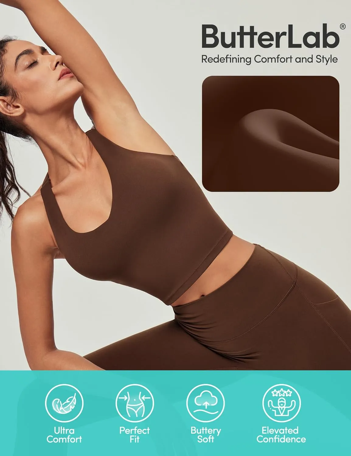 IUGA Buttery Adjustable Workout Tank Tops Woman with Built in Bra Y Back Longline Sports Bra Athletic V-Neck Crop Tops