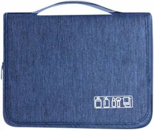 Jewelry Hooks for Hanging Travel Toiletries Bag Men's Business Trip Dry and Wet Separation Portable Toiletries Kit