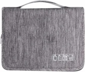 Jewelry Hooks for Hanging Travel Toiletries Bag Men's Business Trip Dry and Wet Separation Portable Toiletries Kit
