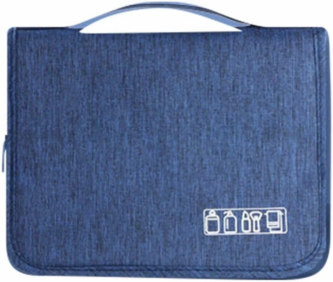 Jewelry Hooks for Hanging Travel Toiletries Bag Men's Business Trip Dry and Wet Separation Portable Toiletries Kit