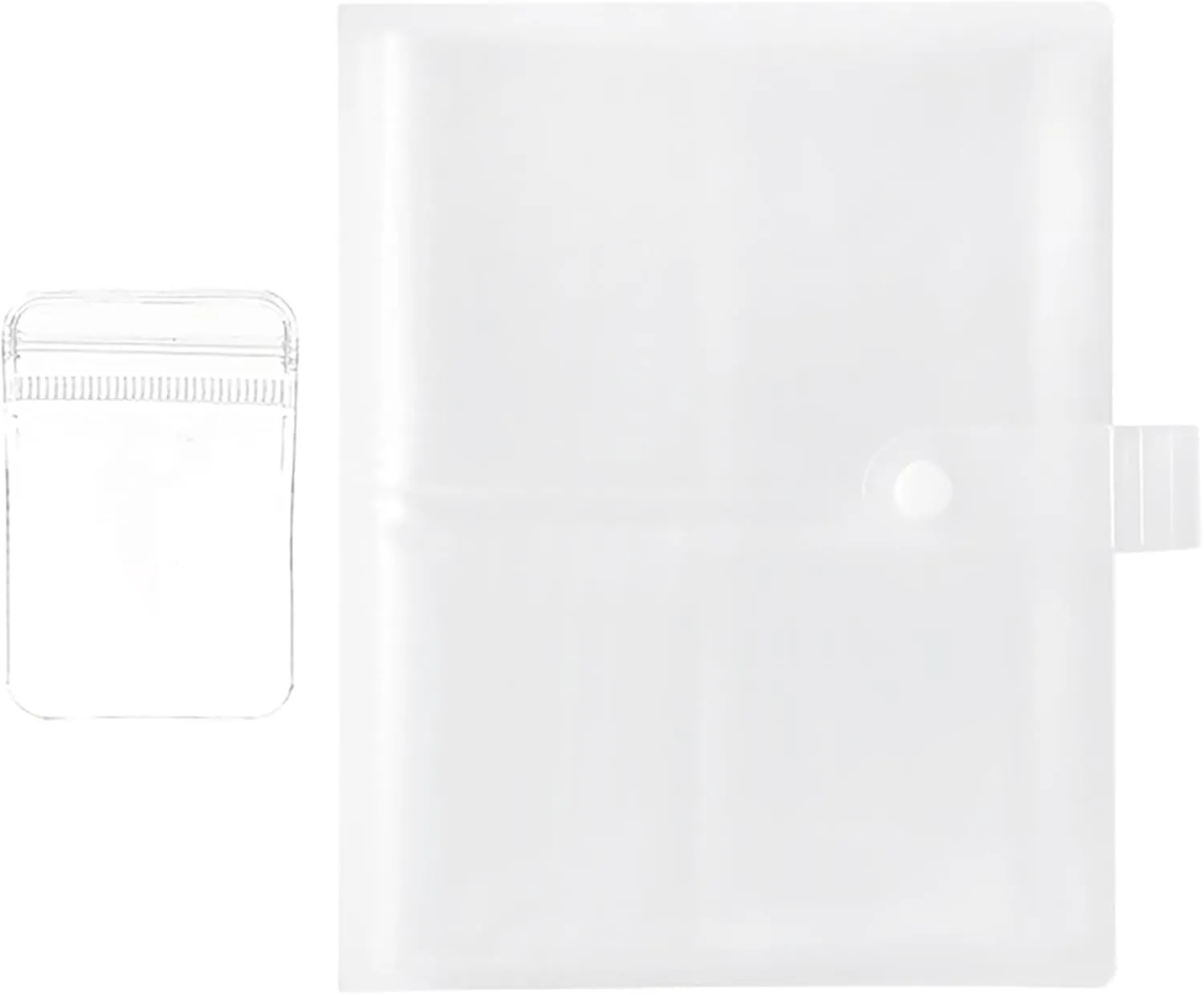 Jewelry Organizer Book Album Earring Holder Pouch Jewelry Travel Storage Case With 84 Pocket 60 Pcs Clear Small Plastic Bag