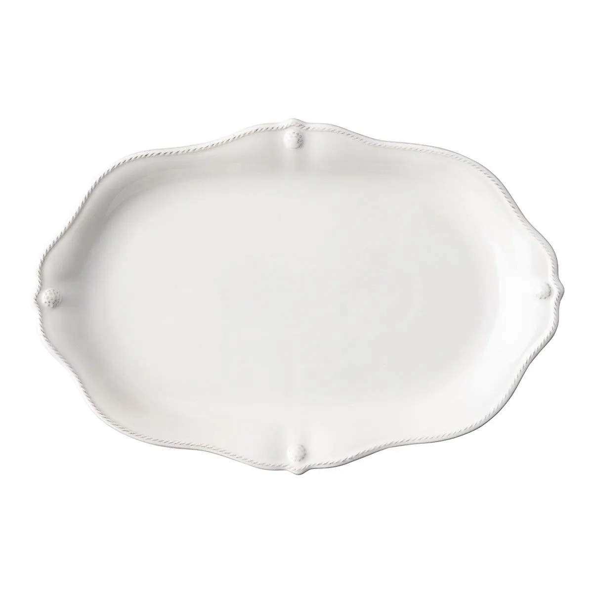 Juliska Berry & Thread Whitewash 15'' Platter